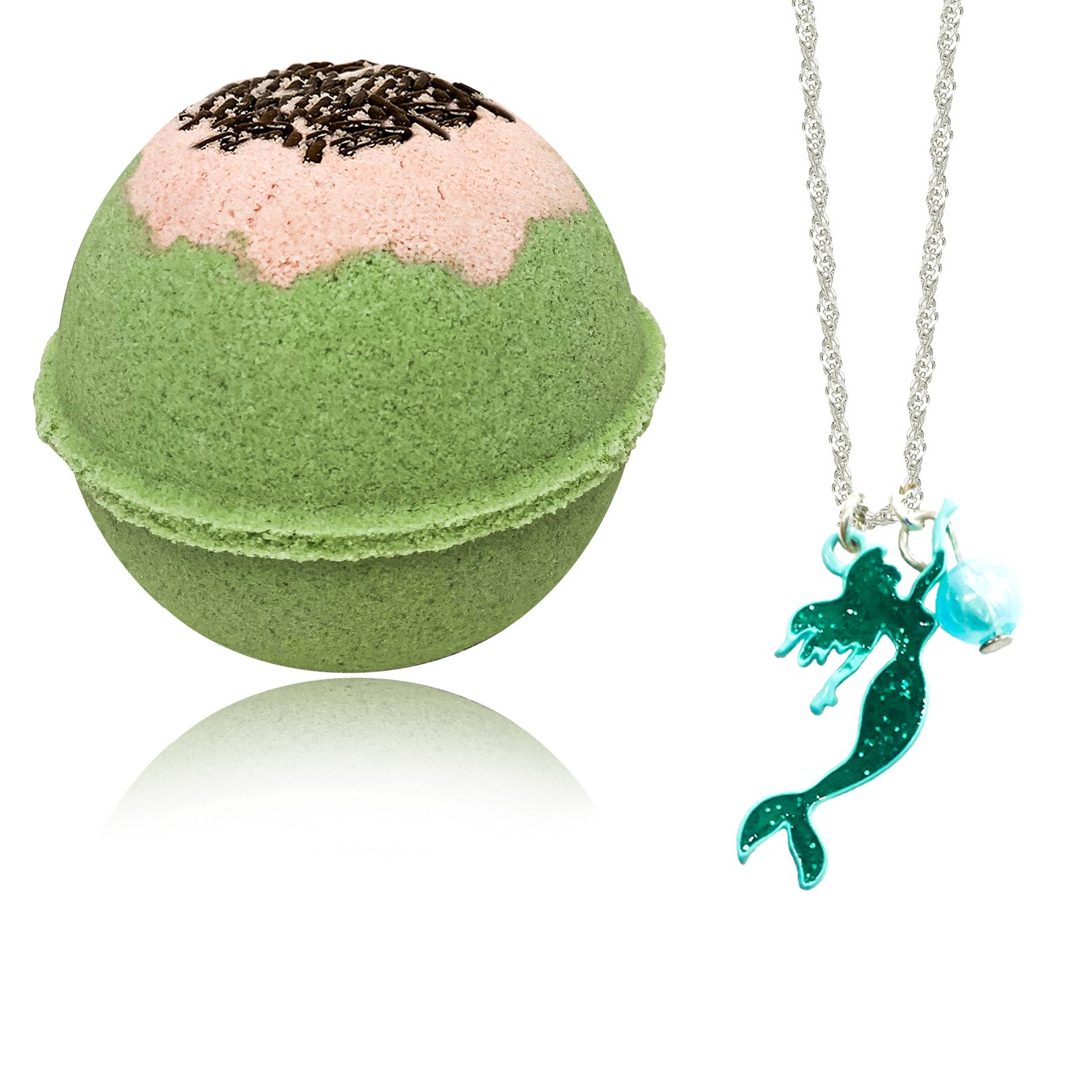 Necklace Bath Bombs with Mermaid Inside (Mermaid Island) – RELAXCATION